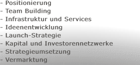- Positionierung 